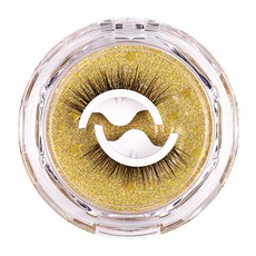 Mass生活好物 迷人眼神假睫毛 免膠水輕鬆配戴/防風防水穩固不脫落, 1組, CW08 日系裸妝