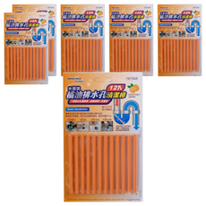 minono 米諾諾 橘油排水孔清潔棒 直徑0.4 x 9.5cm 12支, 72包