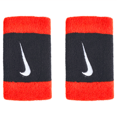 NIKE SWOOSH 加長腕帶 N0001586611OS, 黑色 + 紅色, 1組