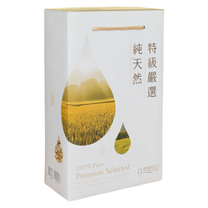 自然時記 玄米油禮盒 2瓶入, 2L, 1盒