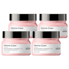 L'OREAL PARiS 巴黎萊雅 絲漾博飽和護色髮膜, 8週完美持色, 強韌髮芯 閃耀動人鑽石光澤, 洗後溫柔呵護 延緩染後掉色, 250ml, 4件