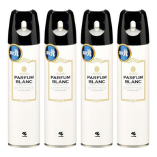 KOBAYASHI 小林製藥 廁所芳香噴霧 白-清爽花香 280ml, 4瓶