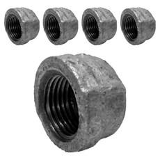 新多多小舖 四分鐵管帽 5個一組, 保護鐵管, 堅固耐用, DIY首選, 3 x 1.9cm, 1入