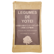 LEGUMES DE YOTEI 100%北海道 小麥鬆餅粉 法式可可, 180g, 1包