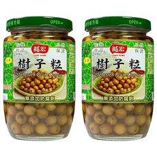 龍宏 樹子粒, 385g, 無添加防腐劑, 2罐