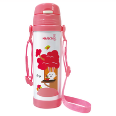 PERFECT 理想 金緻316學生真空杯, 粉紅色, 500ml, 1個