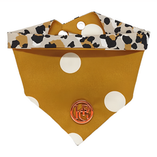 HAPPY GO PUPPY 寵物領巾, XL-脖圍59.5CM/高度24.5CM, 泰山, 1條