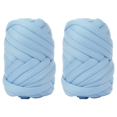 brandyarn 巨型編織線, 淺藍色 45-50公尺 1捲, 2捲