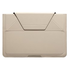 MOFT 隱形立架筆電包, 兩種角度變換 15°和25°, 大容量收納, 環保PU材質 堅固耐用, 13~14吋(360 x 255 x 7mm), 沙灘色, 1個