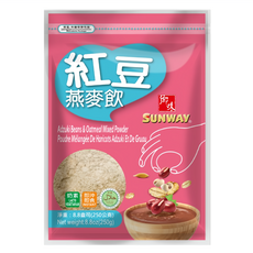 SUNWAY 鄉味 紅豆燕麥飲, 250g, 1個