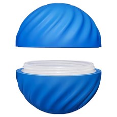 自動引力滾動逗貓玩具球 彈跳球外殼, 藍色, 智能互動, 寵物玩具, 1個, ZF6027