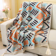 波西米亞針織空調毯