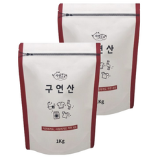 To The Nature 檸檬酸粉, 1kg, 環保清潔劑, 2包