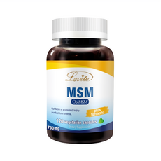 Lovita 愛維他 專利Opti MSM素食膠囊, 含薑黃 120顆, 0.9g, 1罐