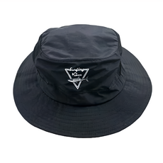 JiNDO 速乾衝浪帽 漁夫帽 奔尼帽 - 成人尺寸, 55~60cm, 黑色