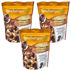 Seeberger 蔓越莓可可球堅果 甜味和鹹味, 150g, 3包