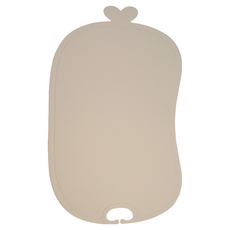 innol TPU材質 副食品專用安心砧板, 240 x 390mm, 淺可可色, 1個