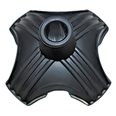 感恩使者 橡膠 大四腳 拐杖腳墊 ZHCN2014-22, 1個