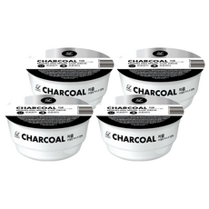 韓國 LINDSAY 台灣公司貨 杯裝軟膜粉 木炭 28g, 1入, 4個