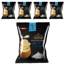 華元 波的多洋芋片 鹽之花風味, 17g, 5包