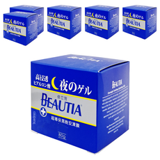 BEAUTIA 倍立雅 超導保濕晚安凍膜 80g, 6罐