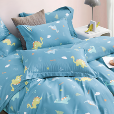 FOCA 吸濕排汗天絲6件式兩用被舖棉床罩組