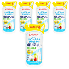 pigeon 貝親 奶瓶蔬果清潔劑 補充包, 700ml, 5包