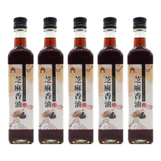 鑫隆 純正芝麻香油, 500ml, 5瓶