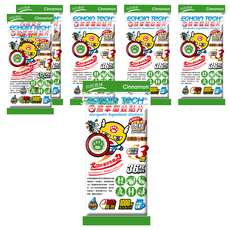 ECHain TeCH 熊掌超人驅蚊貼片 肉桂香味 36枚, 6包