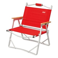 Coleman 輕薄折疊椅, 舒適座感, 手持把手設計, 紅色, 1個