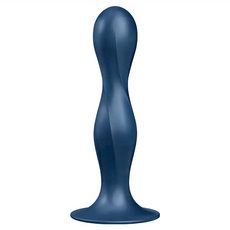 Satisfyer 愉悅新革命 Double Ball-R 雙球後庭肛塞 179 x 38 x 76mm 224g, 深藍, 1個
