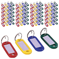 ABEL 力大牌 523鑰匙圈100入組 混色, 混和色, 1盒