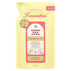 Laundrin' 朗德林 Good Tea Time柔軟精補充包 大吉嶺檸檬茶香, 1包, 480ml