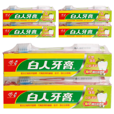 T.KI 白人牙膏套組，雙氟+雙鈣堅固牙齒，強化琺瑯質，幫助預防蛀牙, 200g, 3組