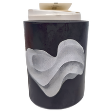 handhandhand 香氛精油大蠟燭 約40小時燃燒時間, 竹子, 220g, 1件