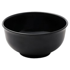百貨King 牛肉麵碗 拉麵碗 碗公 美耐皿樹脂 耐熱 170mm, 黑色, 1個