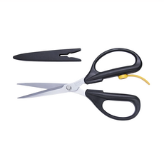 CANARY 長谷川刃物 剪刀大力士 彈片型 185mm長刃 不鏽鋼刀刃 樹脂手柄, AW-185L, 1個