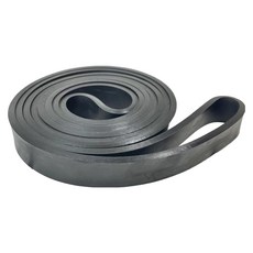 65磅阻力帶, 長度106CM, 乳膠材質, 厚度5MM, 黑色20MM, 106 x 5cm, 黑色, 1個