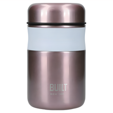 BUILT 490ml 食品保溫瓶, 玫瑰粉, 9 x 15.5 cm, 1個