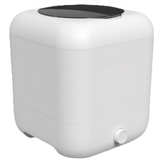 自動定時三檔無線智能洗衣機 2000mAh長效續航, 白色