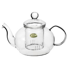 Chikao glass 耐熱標準花茶壺 大, 800ml, 透明色, 1個