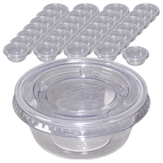 Highching 高精 PP醬料盒 分體式 4oz 100ml, 1包, 200個