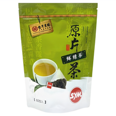 台灣農林 鮮綠茶立體茶包, 2.5g, 1袋, 60包