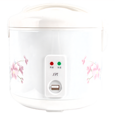 尚朋堂 電子鍋 SC-1516, 6人份, 操作簡易, 消耗功率500W, 雙噴內膽, 煮熟後自動保溫