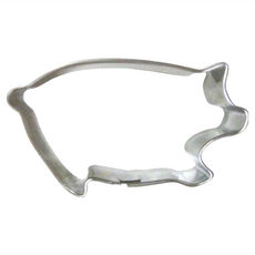 KAI 貝印 餅乾模 小豬, 銀色, 1個