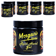 Morgans Pomade 摩根氏 Rock Hard Gel 造型髮膠，120ml，英國製造, 6瓶