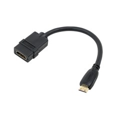Nexi HDMI 轉 Mini HDMI 轉接頭 15cm, NX264, 1個