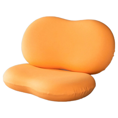 超柔仿軟乳膠貓肚枕 柔軟舒適, 2個