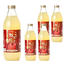 JA 青森農協 林檎蘋果汁, 1L, 5瓶