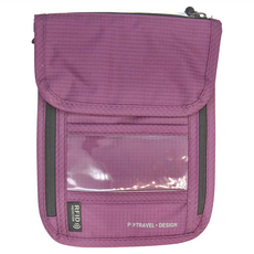 P.travel 斜背防盜包 時尚休閒 易於攜帶, 紫色